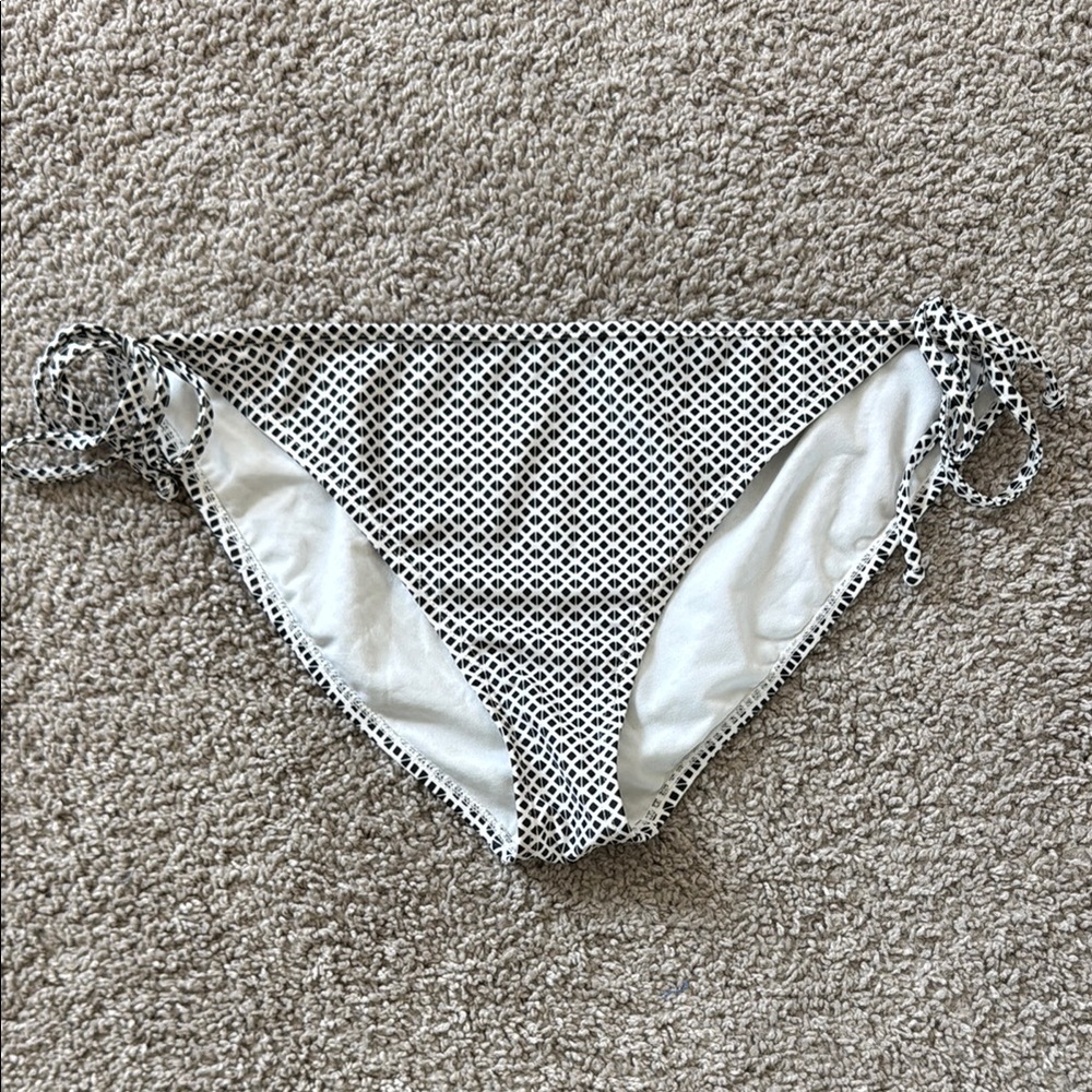 GAP Black and White Bikini Bottom
